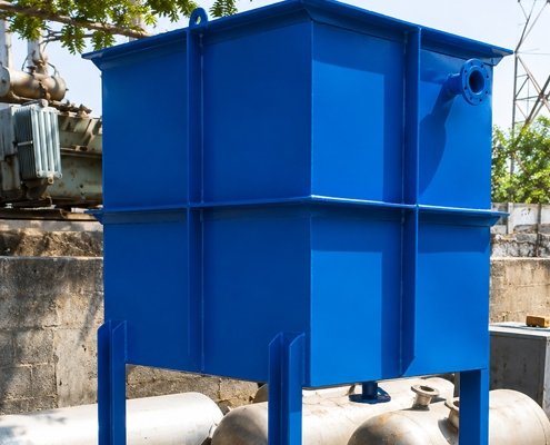 PVC lining tank