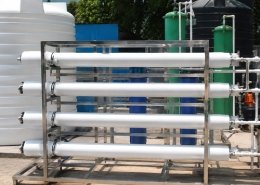 Reverse Osmosis (RO) water purification plant