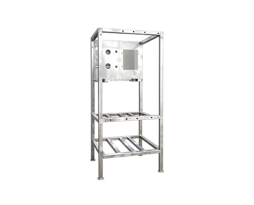 edit-stainless steel RO skid frame stand