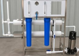 industrial reverse osmosis (RO) water treatment plant