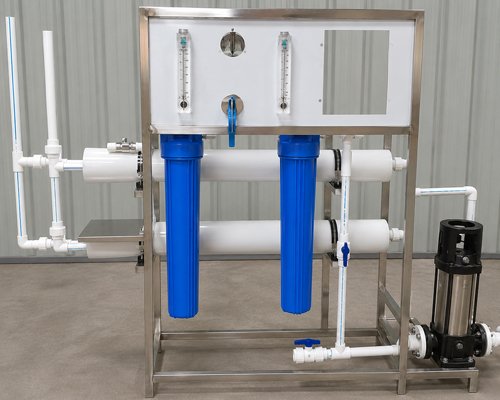 industrial reverse osmosis (RO) water treatment plant